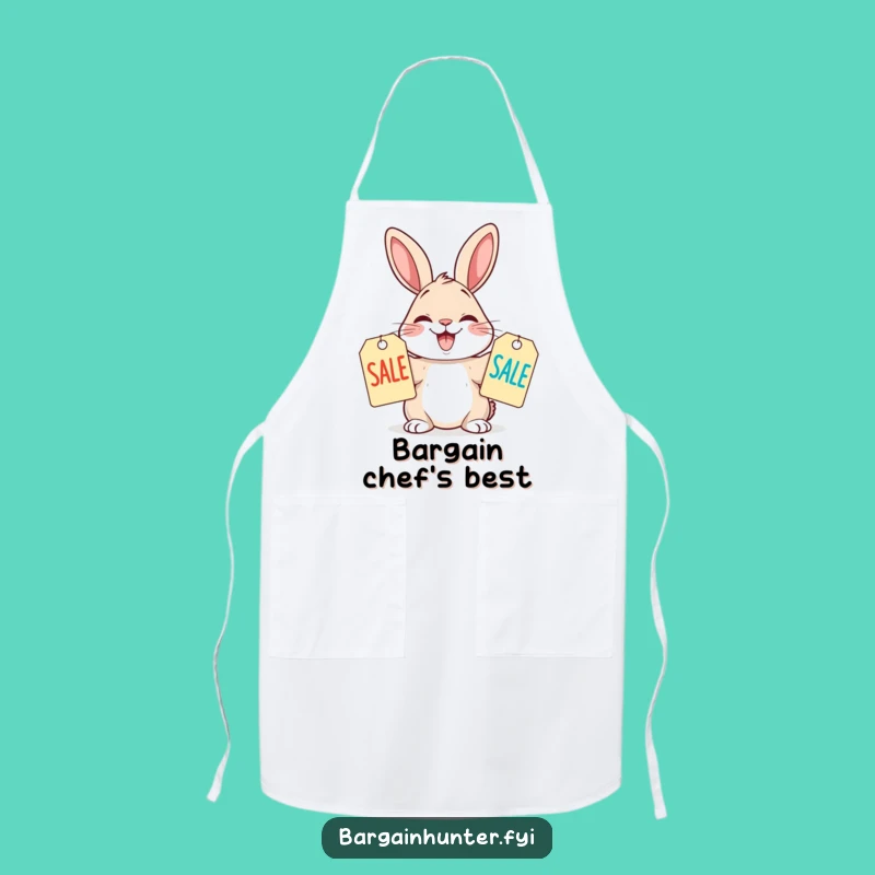 Funny Rabbit Chef Apron, Hilarious Funny Gift for Kitchen Shoppers