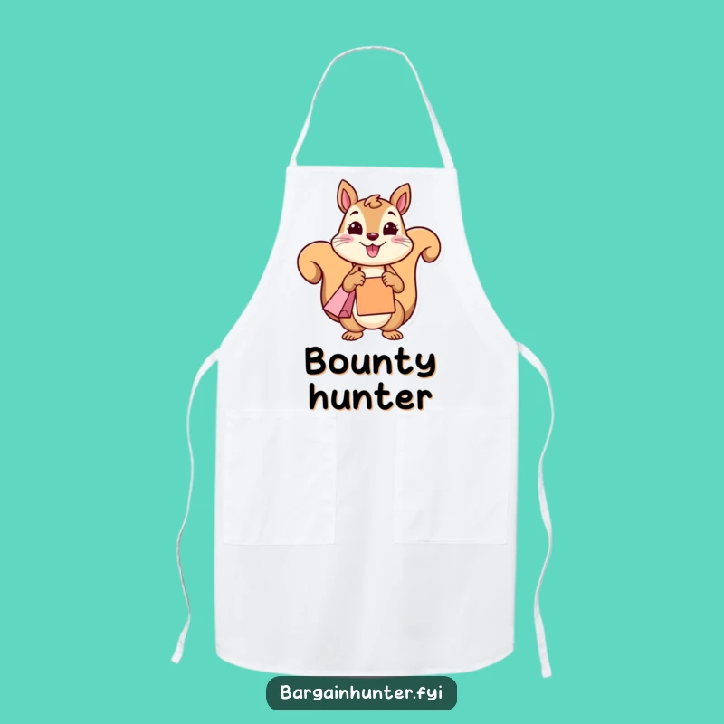 Funny Squirrel Shopping Apron: Cook Up Fun with This Hilarious Kitchen Accessory