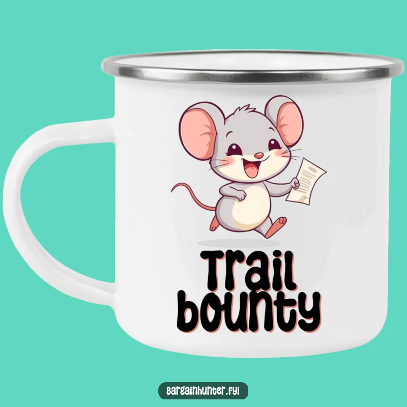 Funny Joyful Mouse Receipt Camping Mug: Adventure with a Humorous Dose of Happiness!