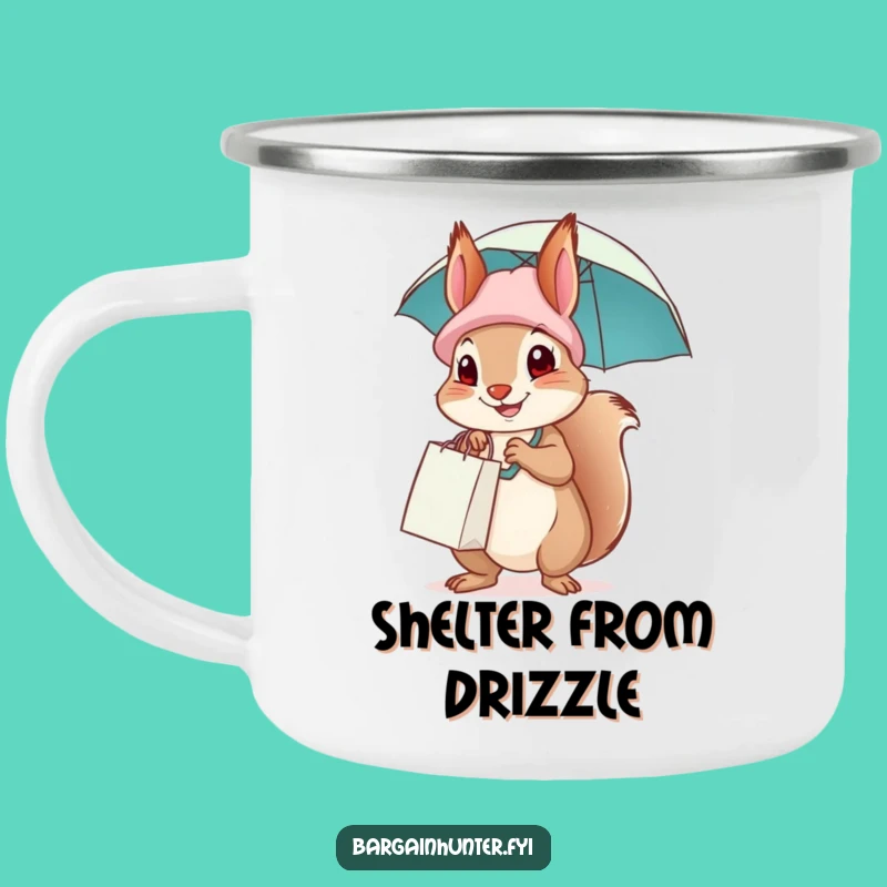 Funny Squirrel Adventure Camping Mug, Outdoor Humor for Campfires, Great Gift