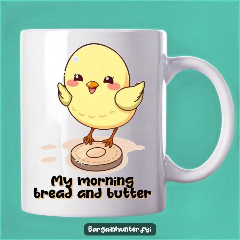 Funny Bird Pecking Coin Mug: A Hilarious Gift for the Lucky Finder!