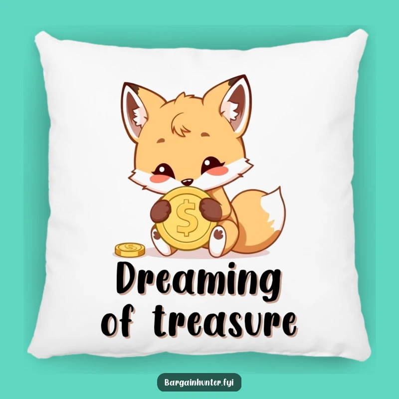 Funny Fox Cub Pillow: Sweet Mischief and Cozy Comfort