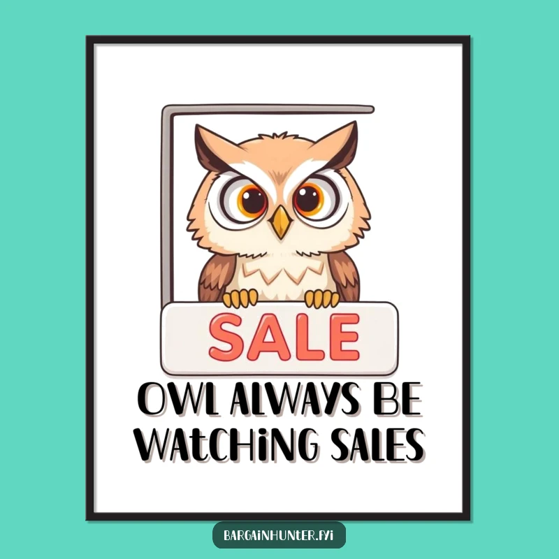 Free Printable Owl Art: Curious Shopper Downloadable Wall Decor!