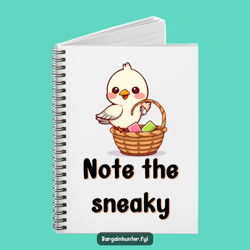 Funny Bird Mischief Notebook: Cheeky Flyer Dropping Item - Jot Down Shenanigans