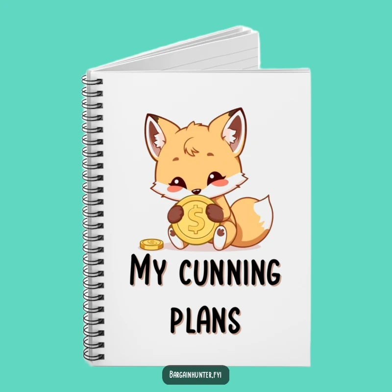 Funny Fox Cub Notebook: Jot Down Your Slyest Ideas