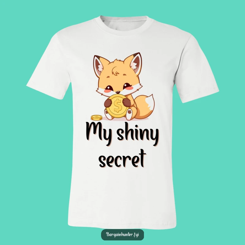 Funny Fox Cub Treasure T-Shirt: Wear Your Playful Mischief with Style