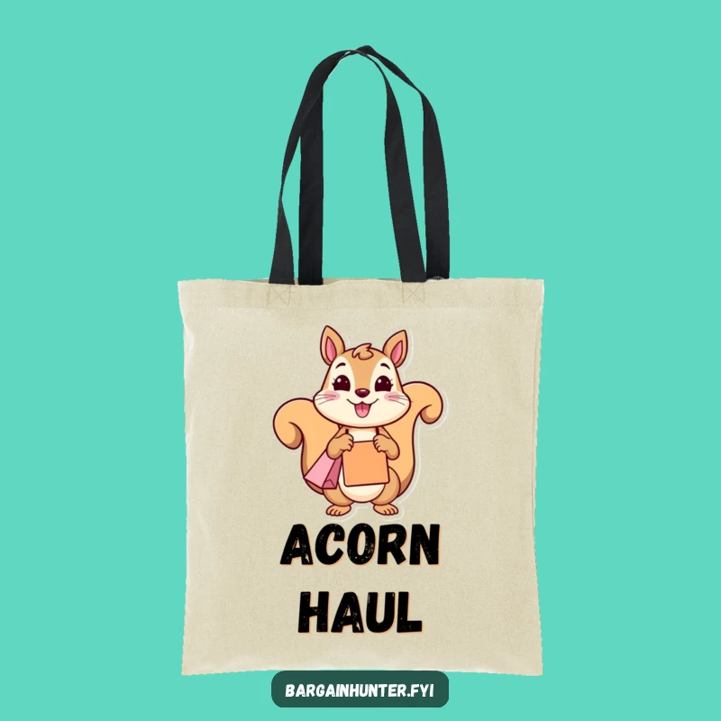 Funny Squirrel Shopping Tote Bag: Carry Your Haul in Hilarious Style